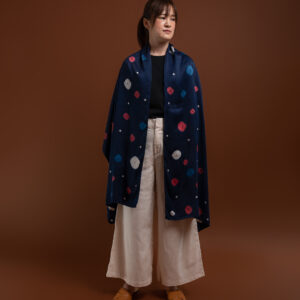 Pink Astra Silk Scarf