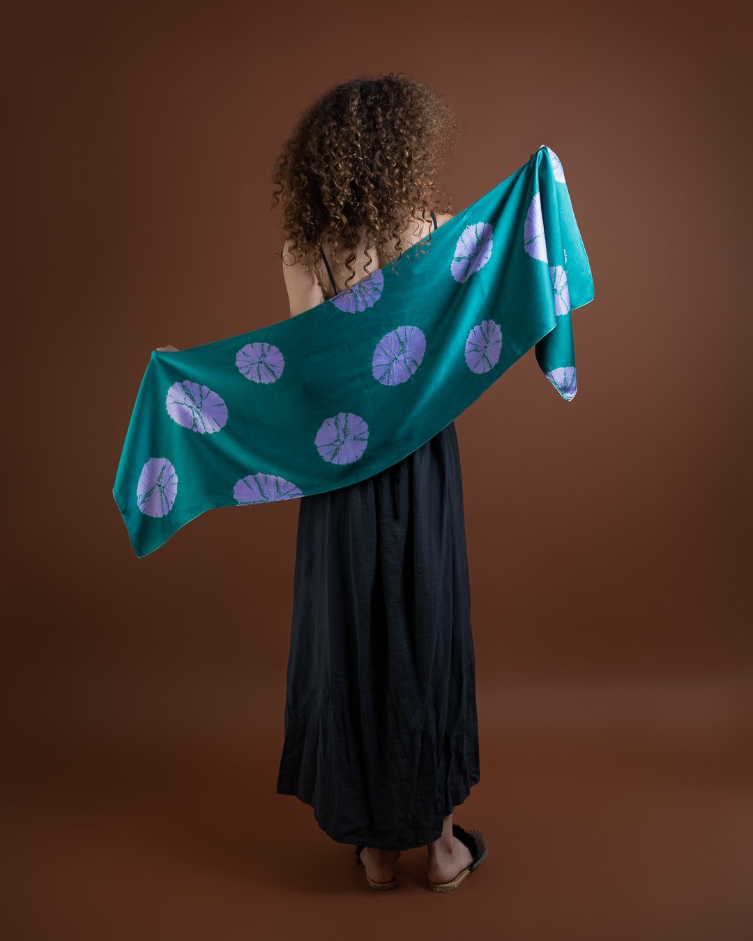 Lea Silk Scarf - Image 10